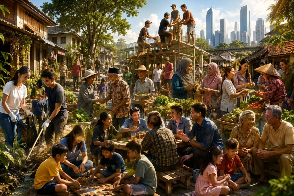 Membangun Kehidupan Sosial