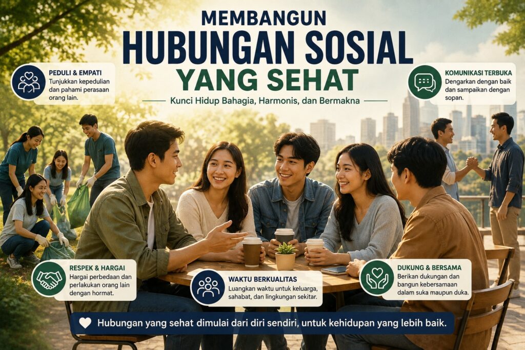 Membangun Hubungan Sosial yang Sehat