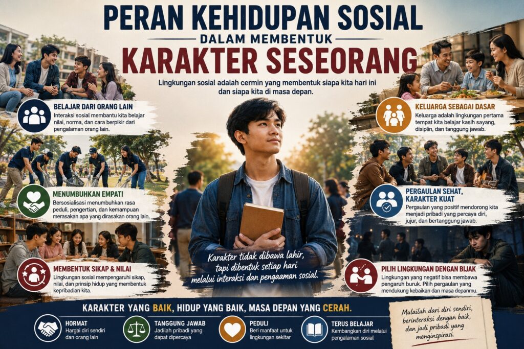 Kehidupan Sosial dalam Membentuk Karakter