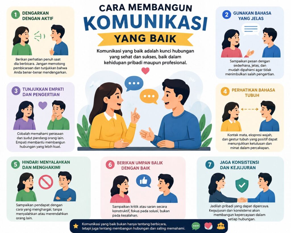 Cara Membangun Komunikasi yang Baik